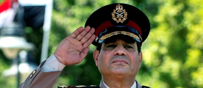 Le president Abdel Fattah al-Sissi, qui dirige l'Egypte d'une main de fer, inaugurait jeudi l'elargissement du canal de Suez.