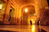 Dans les couloirs du palais de justice de Paris (photo d'illustration). (C)JOEL ROBINE