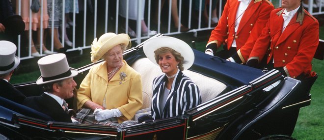 Elizabeth II et la princesse Diana, photo d'illustration.