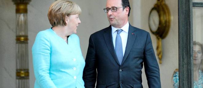 Angela Merkel et Francois Hollande rencontrent lundi le president ukrainien Petro Porochenko.