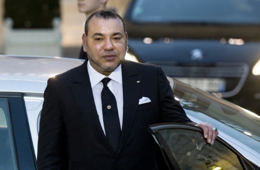 Le roi du Maroc Mohammed VI, le 9 février 2015 à Paris © Alain Jocard AFP/Archives