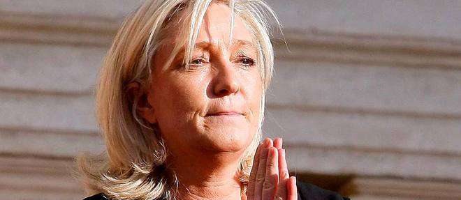 Marine Le Pen tiendra le traditionnel discours de cloture de l'universite d'ete du Front national, a Marseille, ce dimanche 6 septembre.