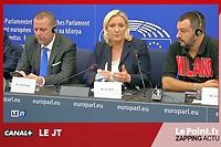 Zapping du &quot;Point&quot; - Marine Le Pen : l'accueil des r&eacute;fugi&eacute;s est &quot;un crachat au visage des ch&ocirc;meurs fran&ccedil;ais&quot;