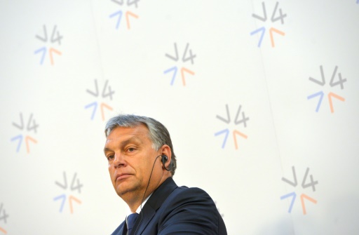 Le Premier ministre hongrois Viktor Orban, le 4 septembre 2015 a Prague