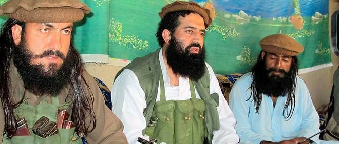 Shahidullah Shahid, porte-parole des talibans pakistanais, en octobre 2013.
 