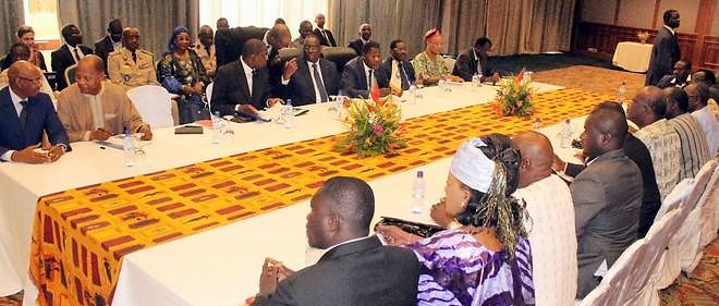 Reunion des Etats africains a Ouagadougou, le 19 septembre 2015.