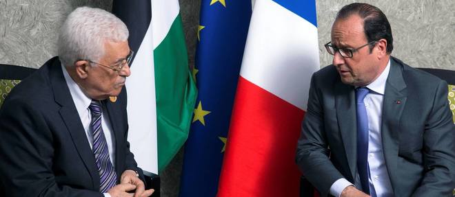Mahmoud Abbas et Francois Hollande, photo d'illustration.