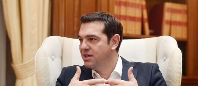 Le Premier ministre grec Alexis Tsipras a Athenes, le 21 septembre 2015