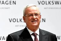 Le patron de Volkswagen Martin Winterkorn a annonce sa demission mercredi 23 septembre. (C)TOBIAS SCHWARZ