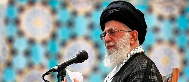 L'ayatollah Ali Khamenei le 4 juin 2014, a Teheran, en Iran.  