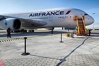 La direction d'Air France a decide de la mise en oeuvre d'un nouveau plan de restructuration,  apres l'echec des negociations avec les pilotes sur des mesures de  productivite. (C)SERGIENKO MAXIM/SIPA