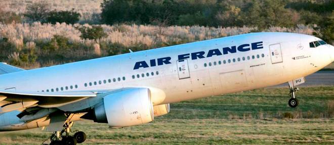 Un Boeing 777 d'Air France, photo d'illustration.