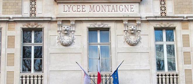La facade du lycee Montaigne, photo d'illustration.