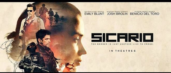 Emily Blunt, Josh Brolin et Benicio del Toro, heros de "Sicario" de Denis Villeneuve