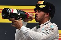 F1 : imperturbable, le tsar Hamilton se rapproche du titre !