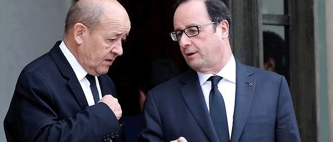 Alors que la France a deploye des hommes au Mali et en Centrafrique et mene des frappes contre l'Etat islamique, le ministre de la Defense demissionnera s'il est elu en Bretagne. 