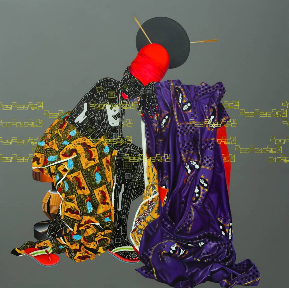 Eddy Kamuanga Ilunga, 'Abandonnés', 2015. ©  Courtesy of the artist and October Gallery 