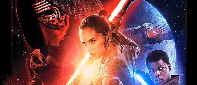 L'affiche officielle de << Star Wars : Le Reveil de la Force >>, en salle le 16 decembre