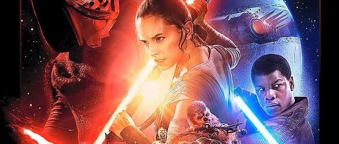 L'affiche de l'episode VII de "Star Wars", "Le Reveil de la Force".