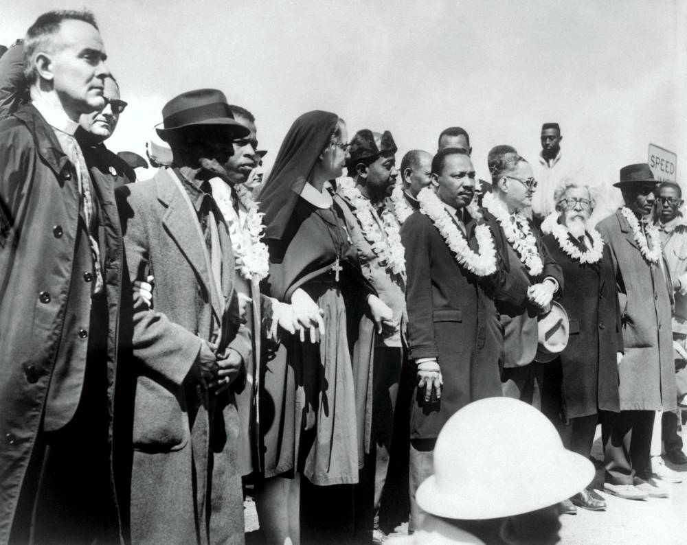 USA-CIVIL RIGHTS-SELMA TO MONTGOMERY ©  AFP