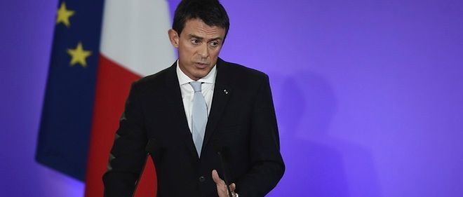 Manuel Valls a presente mercredi les grandes lignes de la reforme du Code du travail. AFP PHOTO / ERIC FEFERBERG