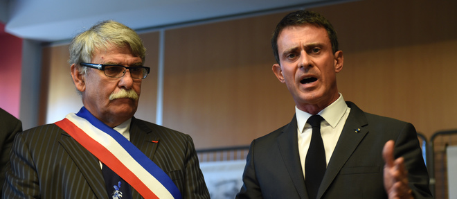 En deplacement a Moirans, Manuel Valls a assure que les auteurs des violences seraient poursuivis et sanctionnes.