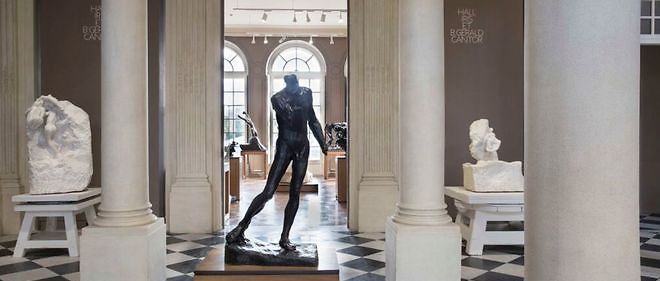 Le musee Rodin rouvre ses portes apres trois annees de travaux.