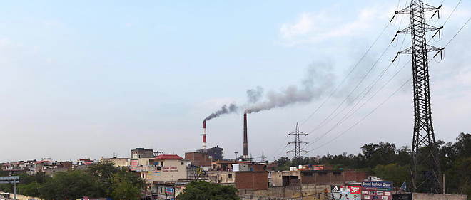 La capitale New Delhi est l'une des villes les plus polluees au monde.
