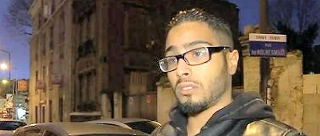 Jawad Bendaoud a ete interviewe par BFM TV avant d'etre emmene par la police.