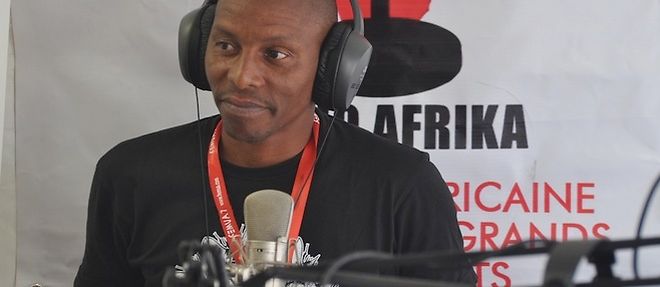 Mory Toure, createur et animateur de Radio Afrika.
