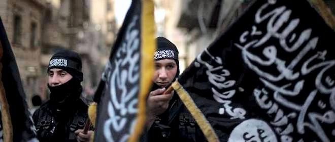 Un groupe de djihadistes, photo d'illustration.