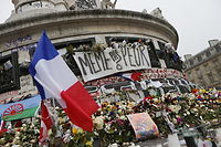 Place de la République à Paris, le 27 novembre.  ©THOMAS SAMSON