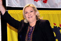 R&eacute;gionales - Nord-Pas-de-Calais-Picardie : Marine Le Pen, la d&eacute;faite en chantant