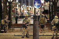 L'armée en intervention dans les rues de Saint-Denis.  ©KENZO TRIBOUILLARD
