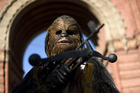 Chewbacca est depuis la creation de "Star Wars" l'un des personnages les plus recurrents a l'ecran. (C)JOSEP LAGO