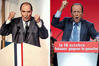 Fran&ccedil;ois Hollande dans les pas de Fran&ccedil;ois Mitterrand