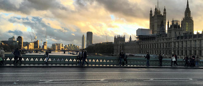 Le pont de Westminster a Londres.