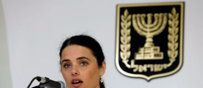 La ministre de la Justice israelienne Ayelet Shaked le 17 mai 2015 a Jerusalem