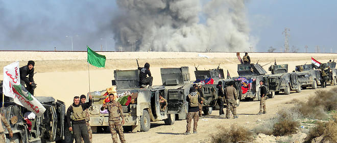 L'armee irakienne doit faire face aux bombes laissees par Daech a Ramadi, la ville irakienne qu'elle vient de reprendre.