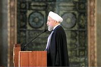 Le président iranien Hassan Rohani.  ©Ebrahim Noroozi/AP/SIPA