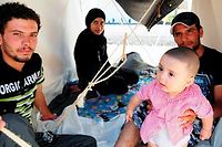 Une famille syrienne réfugiée dans un camp turc (photo d'illustration). ©ZEPPELIN/SIPA