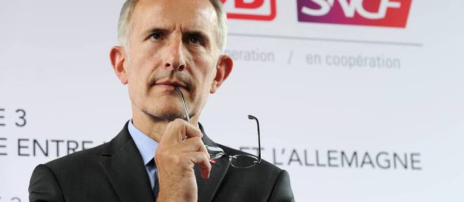 Le patron de la SNCF, Guillaume Pepy, a explique a la presse les orientations strategiques que va prendre son groupe.