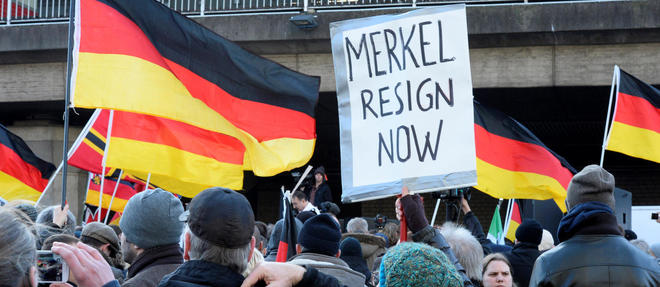 Une manifestation contre la vague d'agressions sexuelles degenere en Allemagne