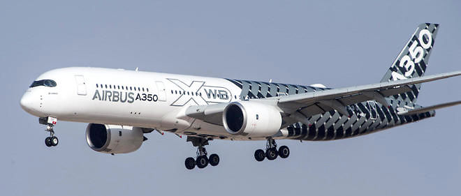 Les ventes de l'A350 devraient etre multipliees par 3 en 2016 par rapport aux ventes de 2015.