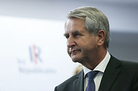 Philippe Richert (Les Républicains), nouveau président de l'Association des régions de France. ©THOMAS SAMSON