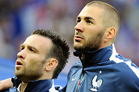 Mathieu Valbuena et Karim Benzema : l'un des deux est-il de trop dans l'équipe de France ? ©PHILIPPE HUGUEN