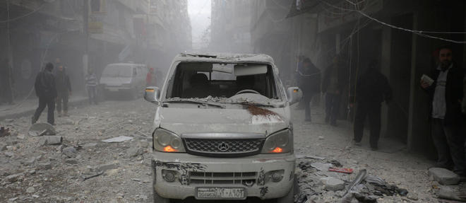 Selon Washington, la Russie bombarderait l'opposition a Bachar el-Assad, notamment a Alep.