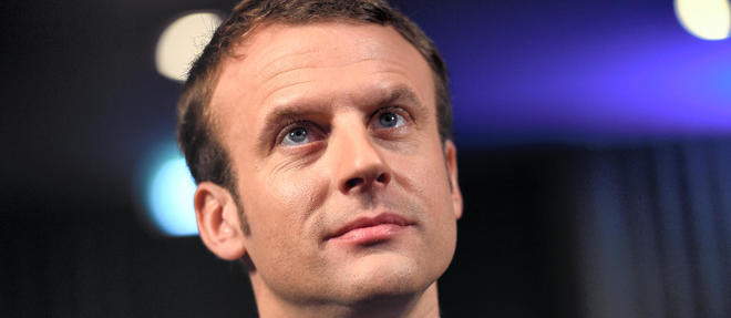 Emmanuel Macron arrive en tete d'un sondage pour representer la gauche a la primaire.