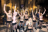 Les Femen blanchies de l'accusation d'injure contre les catholiques