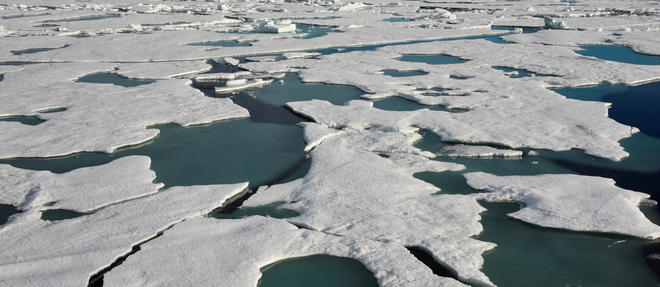 L'ocean Arctique, photo d'illustration.